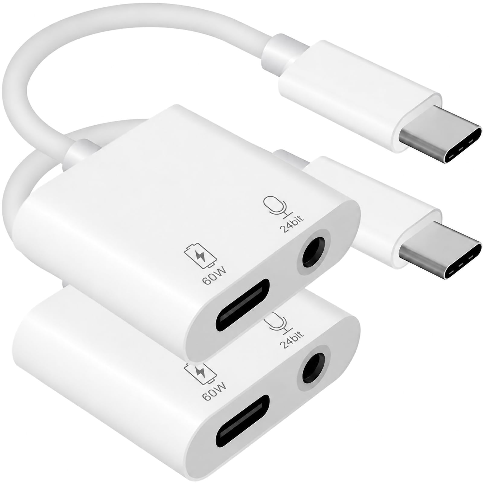Amazon.com: Pro Headphone 60W Aux Adapter Compatible with Lava